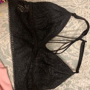 Cute laced black bra
